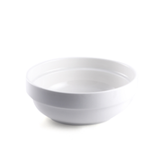 Porceletta Ivory Porcelain Round Stackable Bowl - Al Makaan Store