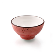 Porceletta Color Glaze Porcelain Small Footed Bowl - Al Makaan Store