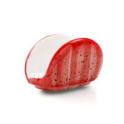 Porceletta Color Glaze Porcelain Napkin Holder - Al Makaan Store