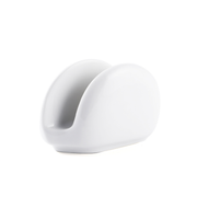 Porceletta Ivory Porcelain Napkin Holder 12 cm - Al Makaan Store