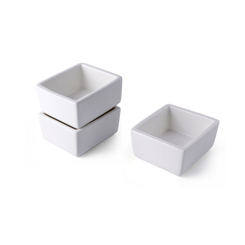 Porceletta Ivory Porcelain Sugar Packs Holder - Al Makaan Store