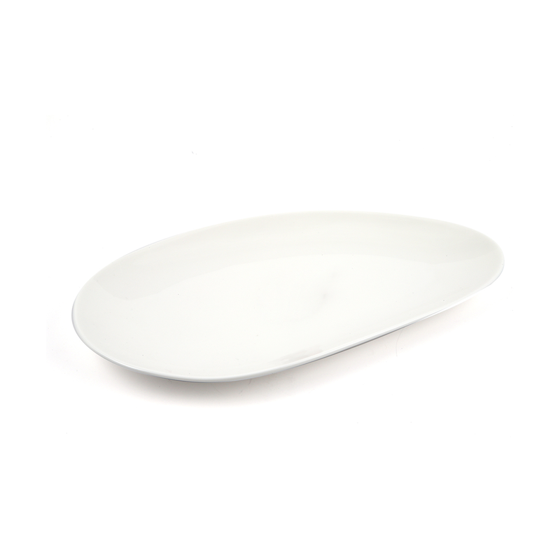 Porceletta Ivory Porcelain Tear Plate - Al Makaan Store
