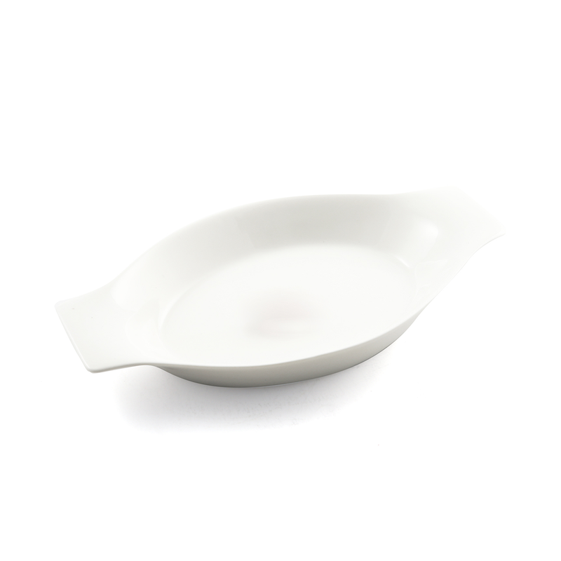 Porceletta Ivory Porcelain Banana Plate - Al Makaan Store