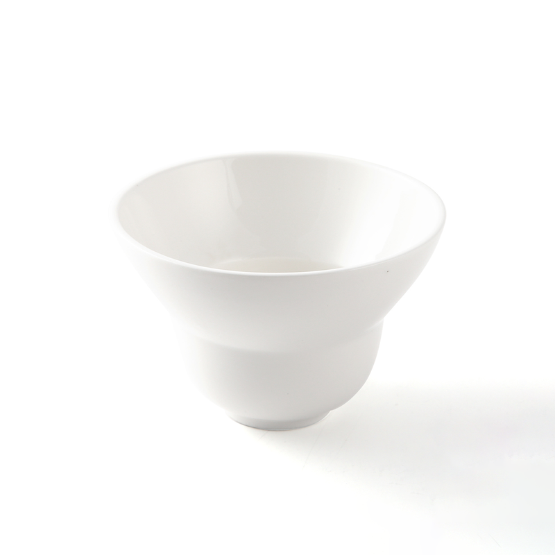 Porceletta Ivory Porcelain Blown Bowl - Al Makaan Store