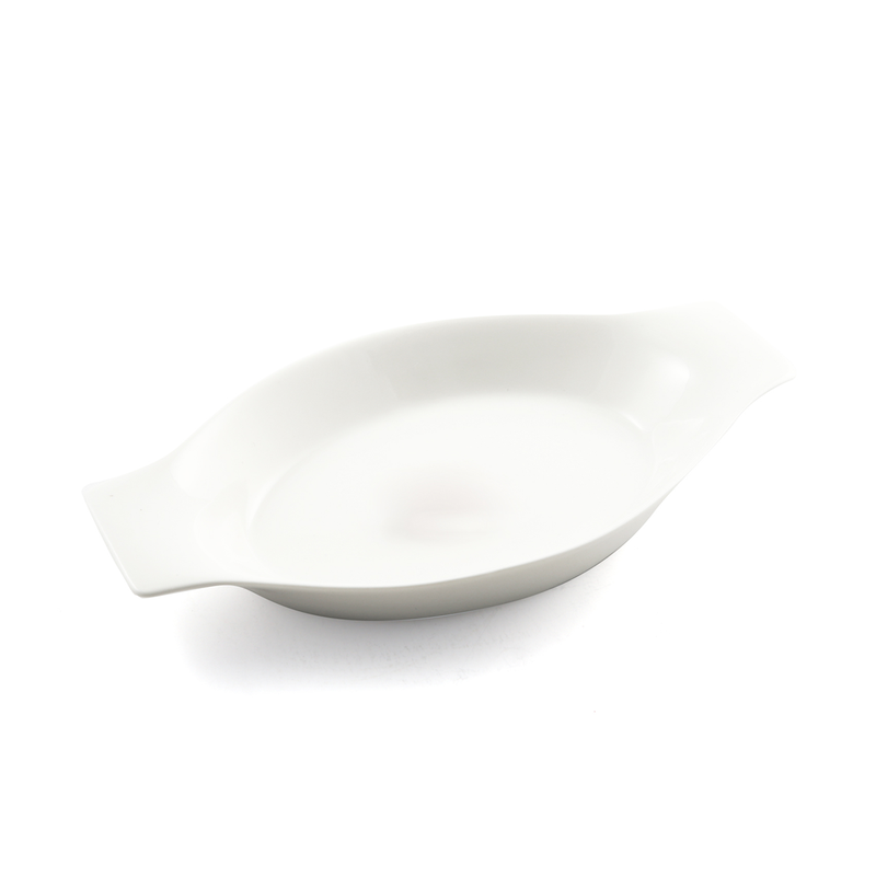 Porceletta Ivory Porcelain Banana Plate - Al Makaan Store