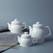 Porceletta Ivory Porcelain Old Fashioned Tea Pot - Al Makaan Store