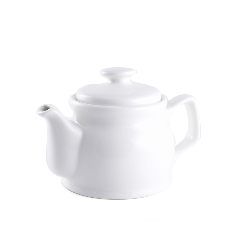 Porceletta Ivory Porcelain Old Fashioned Tea Pot - Al Makaan Store