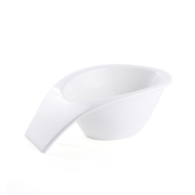 Porceletta Ivory Porcelain Pan Bowl - Al Makaan Store