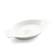 Porceletta Ivory Porcelain Banana Plate - Al Makaan Store