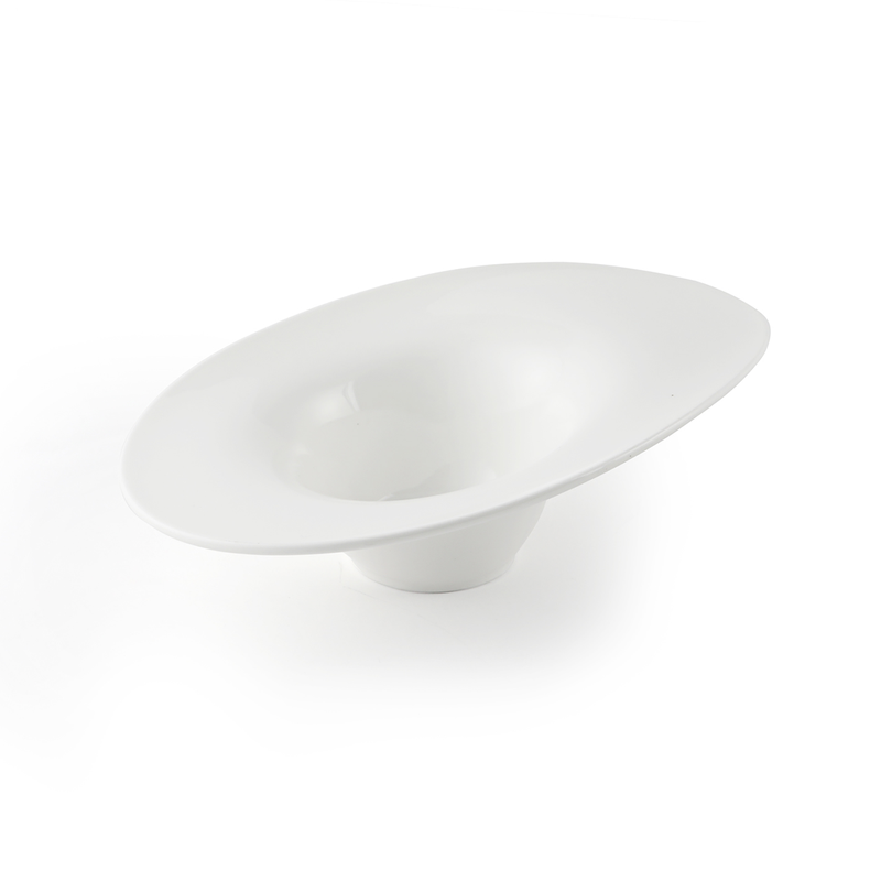 Porceletta Ivory Porcelain Salad Bowl 8" - Al Makaan Store