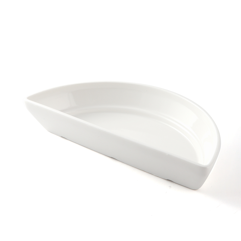 Porceletta Ivory Porcelain Moon Plate - Al Makaan Store