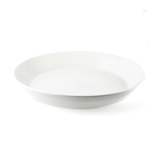 Porceletta Ivory Porcelain Round Insert Platter - Al Makaan Store