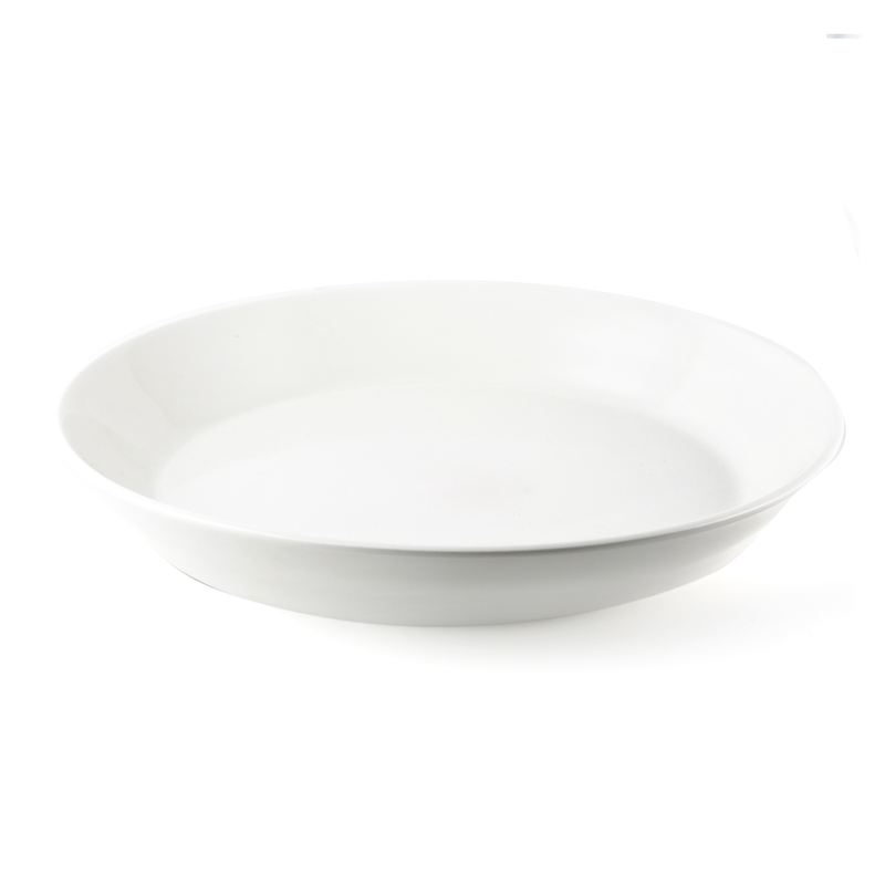 Porceletta Ivory Porcelain Round Insert Platter - Al Makaan Store