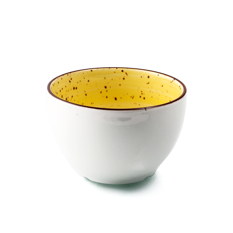 Porceletta Color Glaze Porcelain Soup Cup - Al Makaan Store