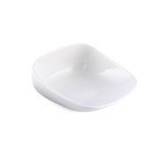 Porceletta Ivory Porcelain Square Slide Bowl 15 cm - Al Makaan Store