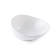 Porceletta Ivory Porcelain Round Slide Bowl 17 cm - Al Makaan Store