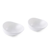 Porceletta Ivory Porcelain Round Slide Bowl 17 cm - Al Makaan Store