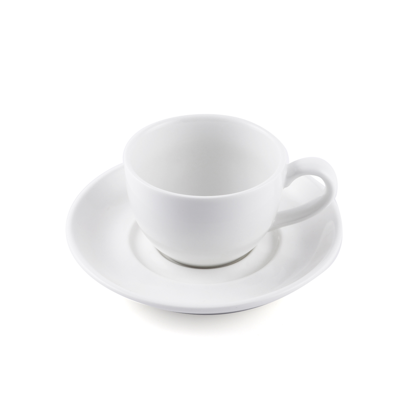 Porceletta Ivory Porcelain Cup & Saucer - Al Makaan Store