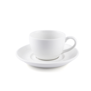 Porceletta Ivory Porcelain Cup & Saucer - Al Makaan Store