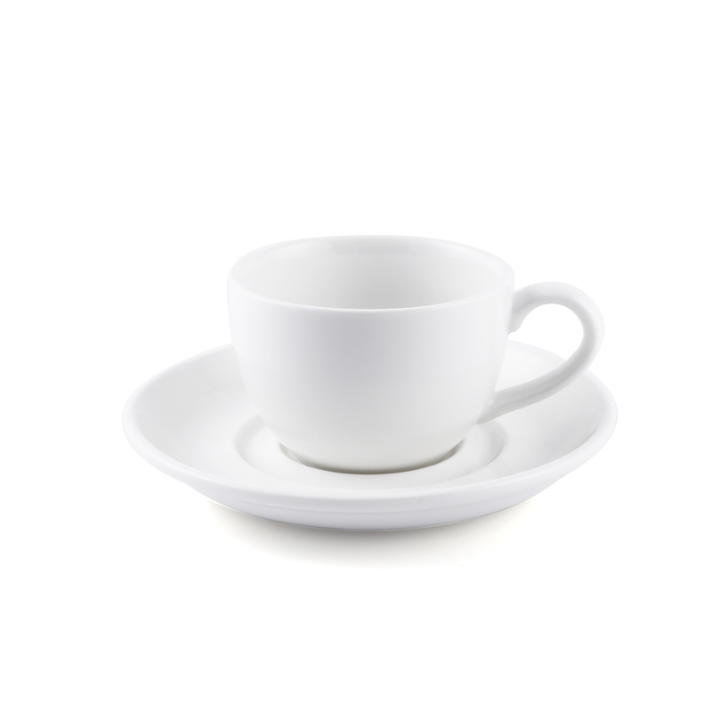 Porceletta Ivory Porcelain Cup & Saucer - Al Makaan Store