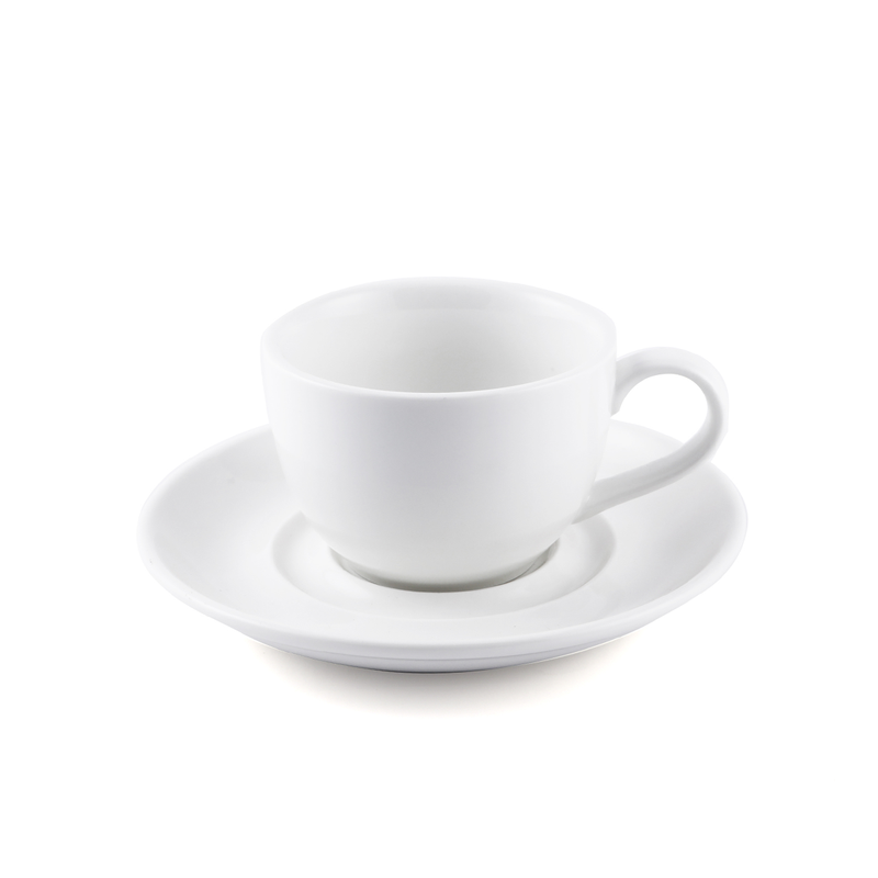 Porceletta Ivory Porcelain Cup & Saucer - Al Makaan Store