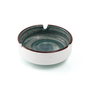 Porceletta Color Glaze Porcelain Round Ashtray - Al Makaan Store