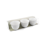 Porceletta 6 Piece Ivory Cawa Cup Set 80 ml - Al Makaan Store