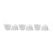 Porceletta 6 Piece Ivory Cawa Cup Set 80 ml - Al Makaan Store