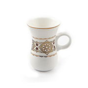 Porceletta Ivory Belly Tea Cup Set D02 - Al Makaan Store