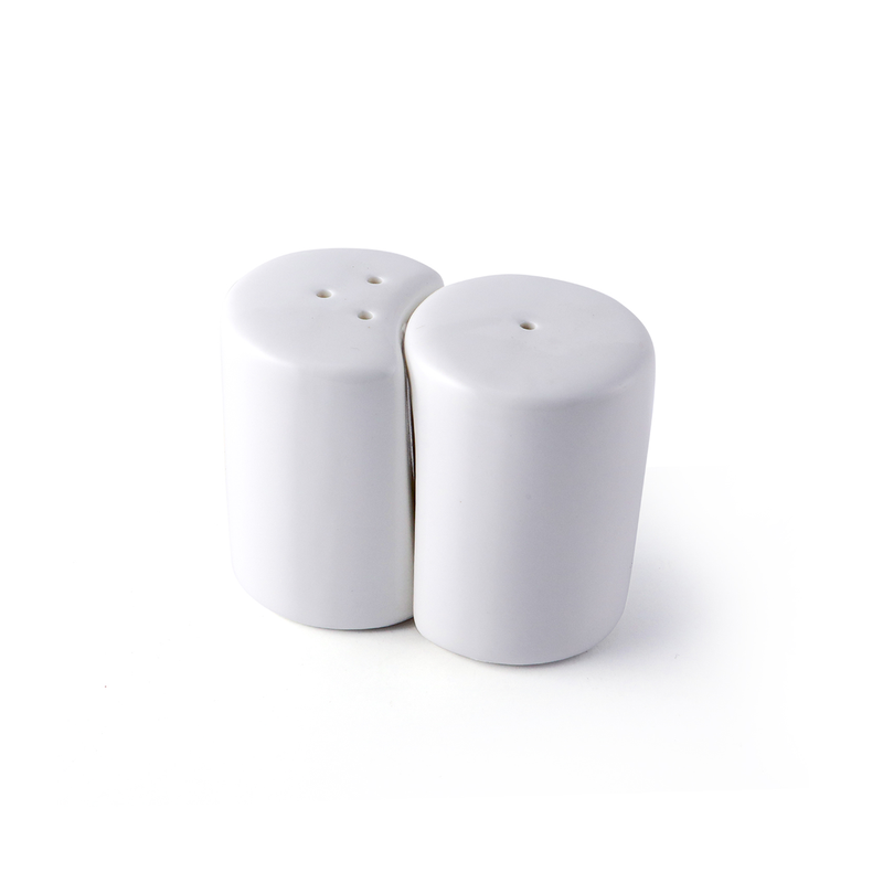 Porceletta Ivory Porcelain Joint Salt & Pepper Shakers - Al Makaan Store