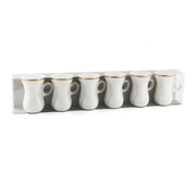 Porceletta Ivory Belly Tea Cup Set D11 - Al Makaan Store