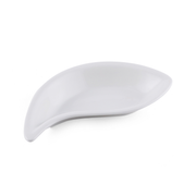 Porceletta Ivory Porcelain Tear Drop Bowl - Al Makaan Store