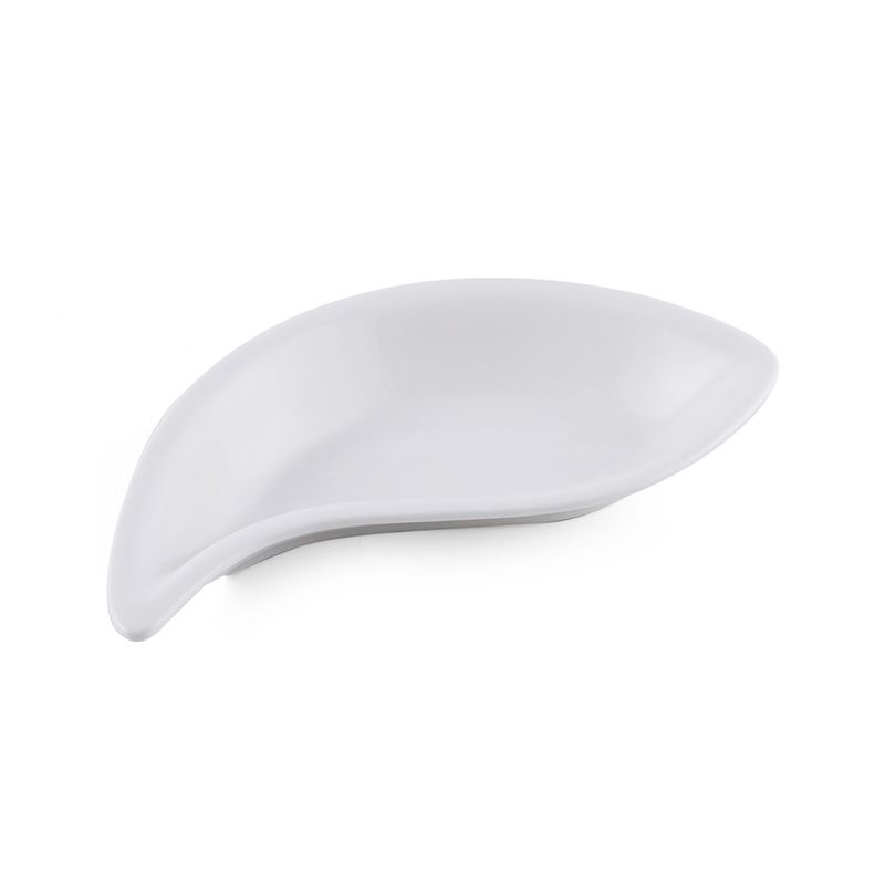 Porceletta Ivory Porcelain Tear Drop Bowl - Al Makaan Store