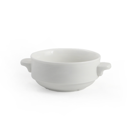 Porceletta Ivory Porcelain Soup Bowl 250 ml - Al Makaan Store