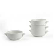 Porceletta Ivory Porcelain Soup Bowl 250 ml - Al Makaan Store