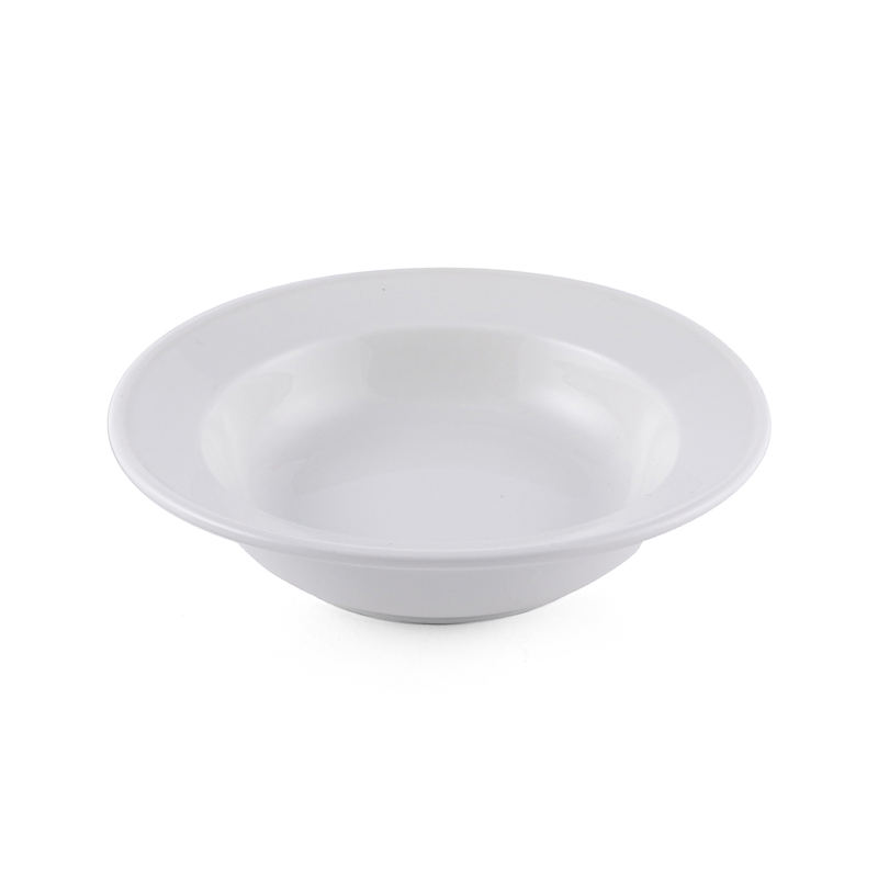 Porceletta Ivory Porcelain Rimmed Salad Bowl 5" - Al Makaan Store