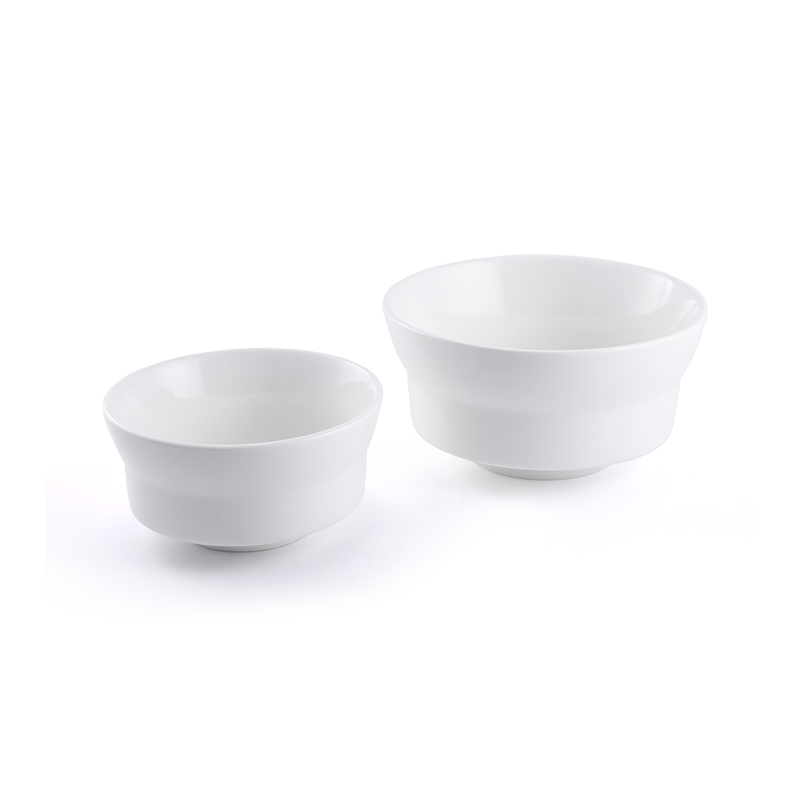 Porceletta Ivory Porcelain Salad Bowl - Al Makaan Store