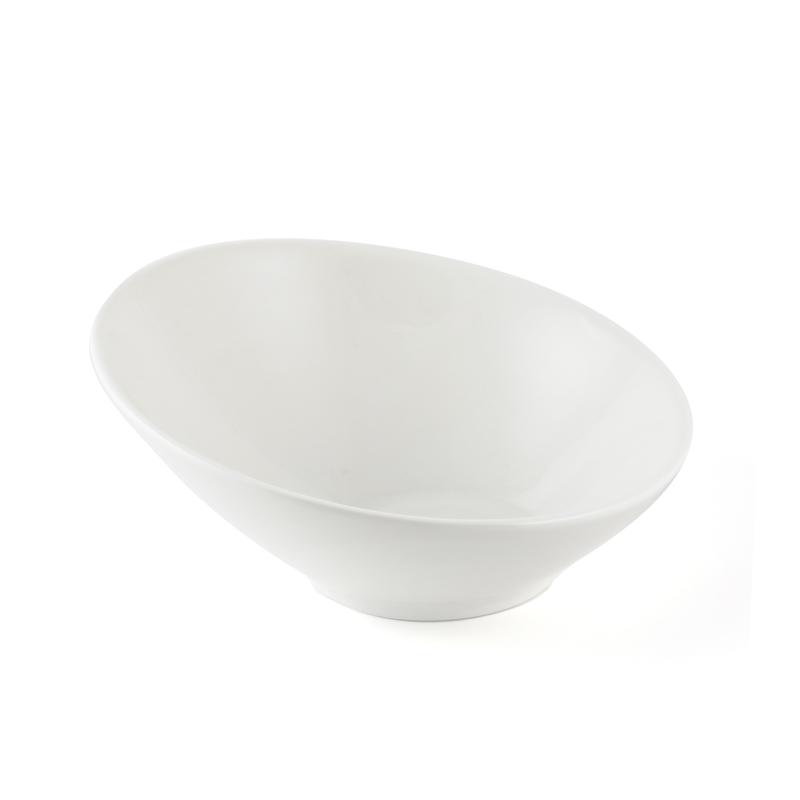Porceletta Ivory Porcelain Slide Bowl - Al Makaan Store