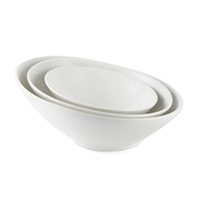 Porceletta Ivory Porcelain Slide Bowl - Al Makaan Store