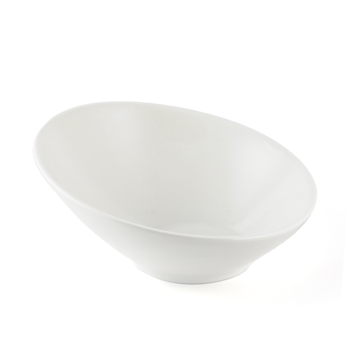 Porceletta Ivory Porcelain Slide Bowl - Al Makaan Store