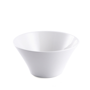 Porceletta Ivory Porcelain Bugle Bowl - Al Makaan Store