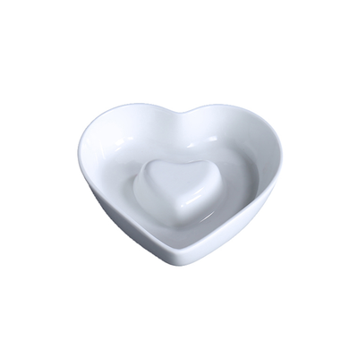 Porceletta Ivory Porcelain Heart Shape Baking Dish - Al Makaan Store