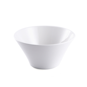 Porceletta Ivory Porcelain Bugle Bowl - Al Makaan Store