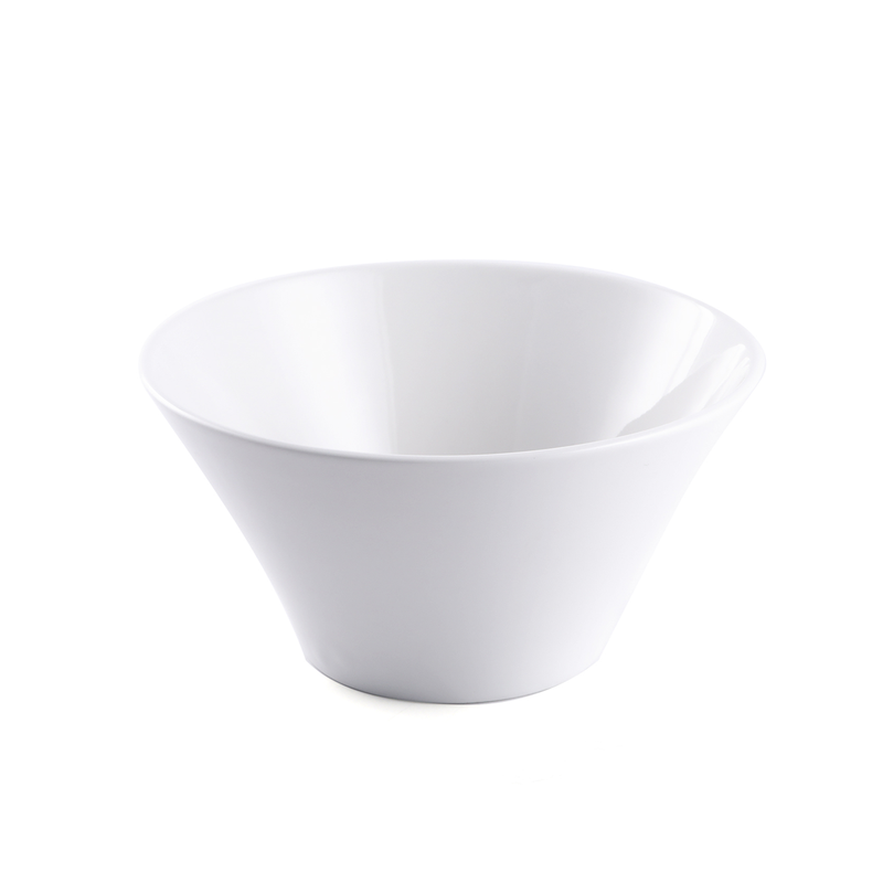 Porceletta Ivory Porcelain Bugle Bowl - Al Makaan Store
