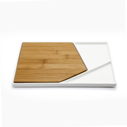 Porceletta Serving Porcelain Plate & Board 30 cm - Al Makaan Store