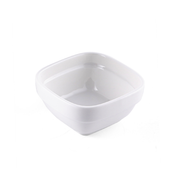 Porceletta Ivory Porcelain Square Bowl 2.8" - Al Makaan Store