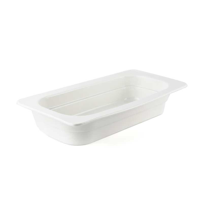 Porceletta Ivory Porcelain 1/3 Chafing Dish Insert 65 mm - Al Makaan Store