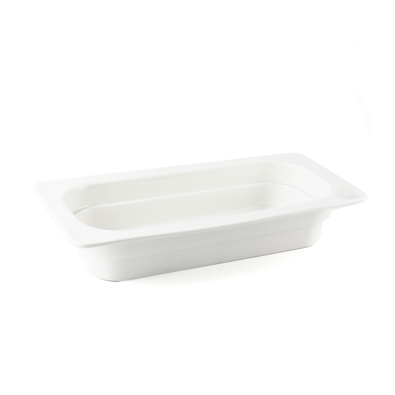 Porceletta Ivory Porcelain 1/3 Chafing Dish Insert 65 mm - Al Makaan Store