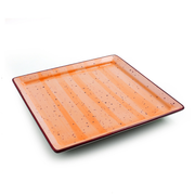 Porceletta Color Glaze Porcelain Square Plate - Al Makaan Store