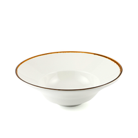 Porceletta Mocha Porcelain Pasta & Soup Plate - Al Makaan Store
